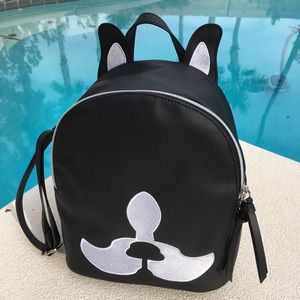 French Bulldog/ Boston Terrier small backpack